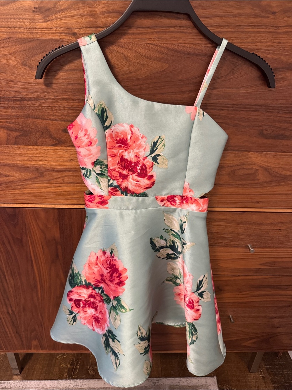 Zunie Girls Floral Fit-and-Flare Dress 10 from Nordstrom, worn once.